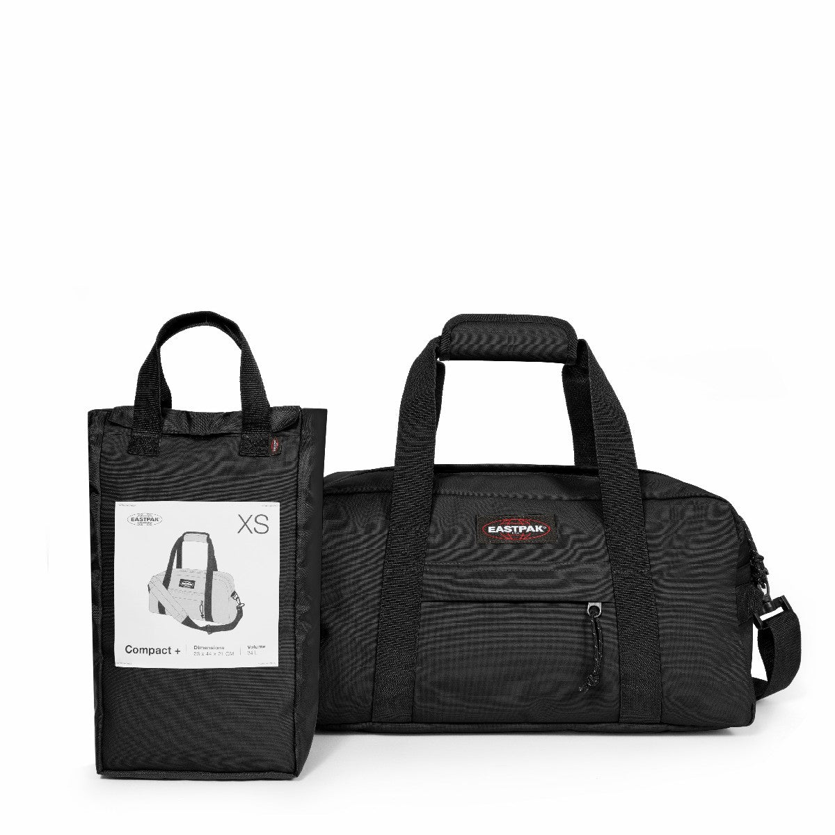 Sac voyage Eastpak Compact + 008 Black – Lucky Bag™