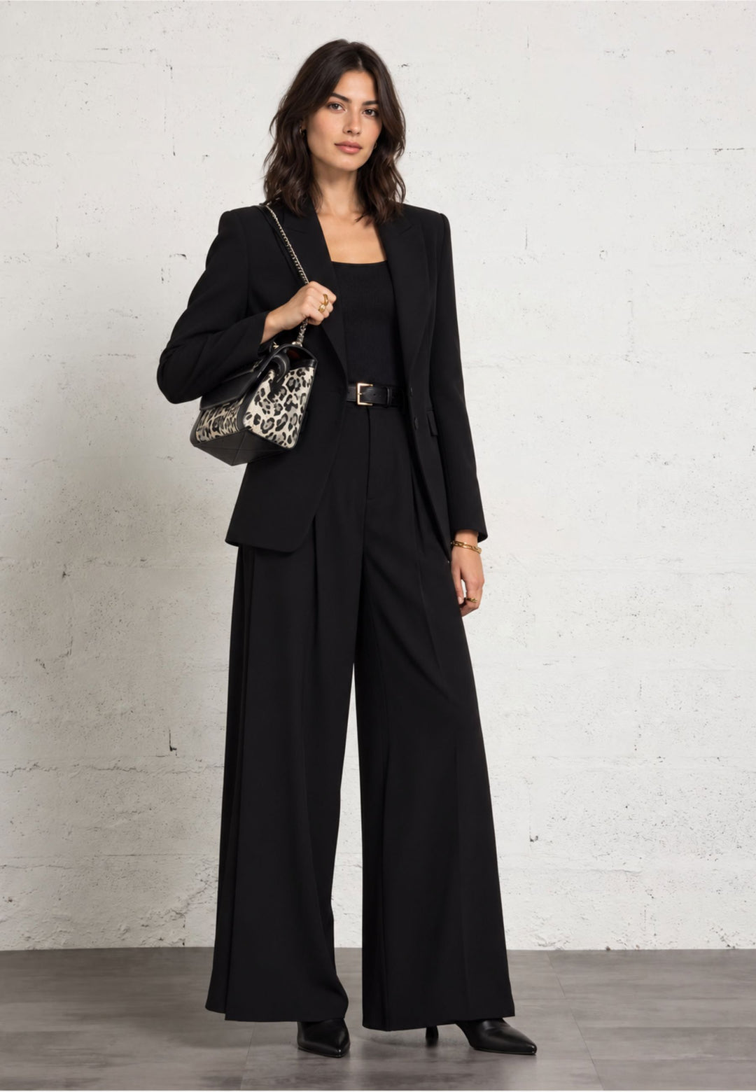 Lancel Tas met klep Ninon Dames MCO Zwart