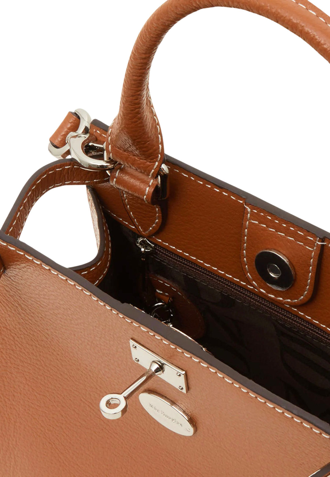 Mac Douglas Sacs À Main MINI Temple Buni Cuir Marron