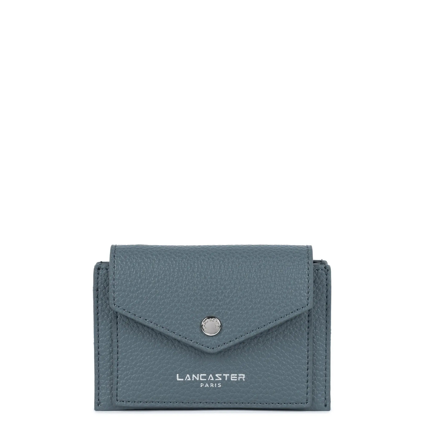 Porte Cartes Bleu Givré 