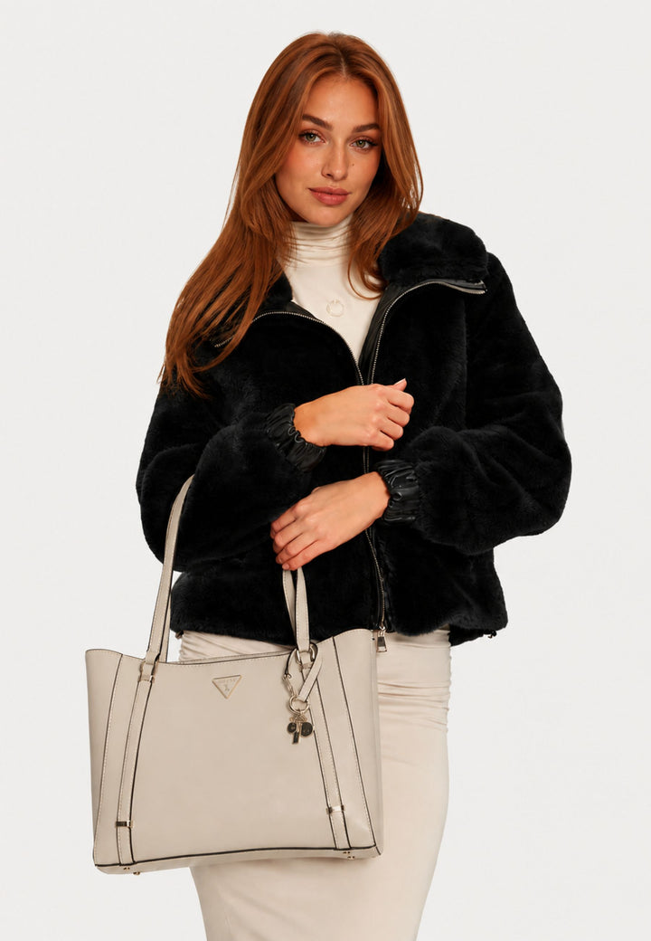 Borsa a tracolla Guess Daryna 2 Comp Satche Beige
