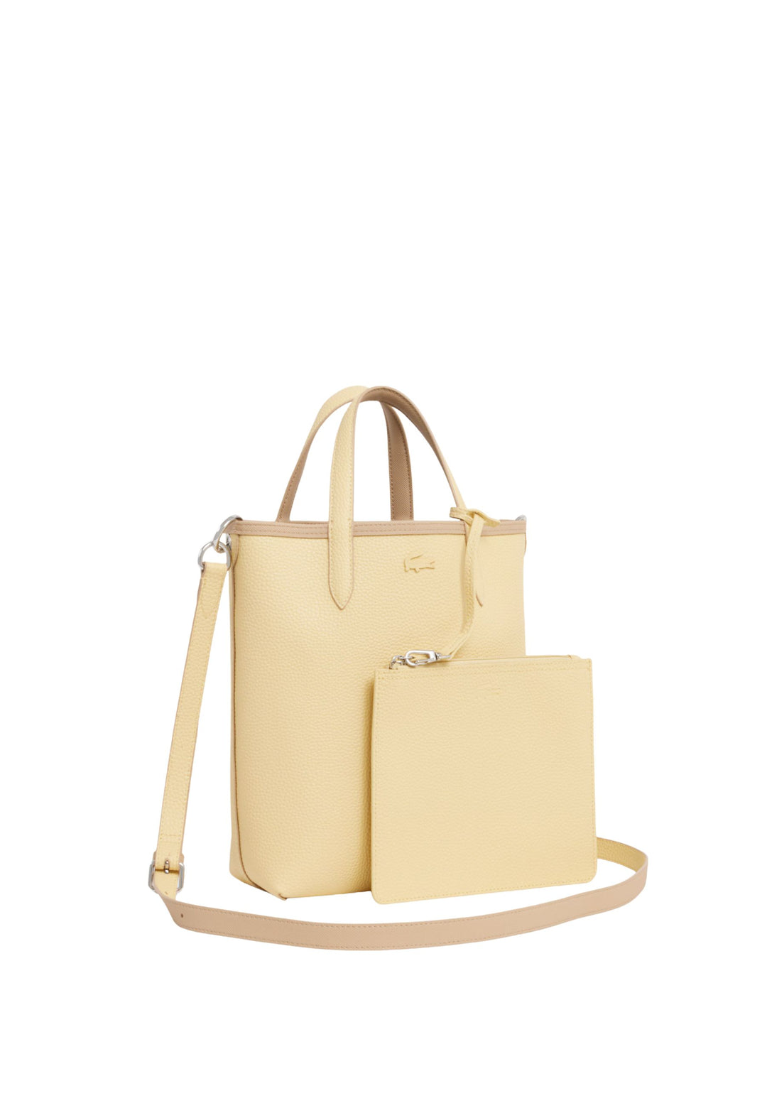 Lacoste Sac Vertical Anna réversible Anna Femme Viennois Soja