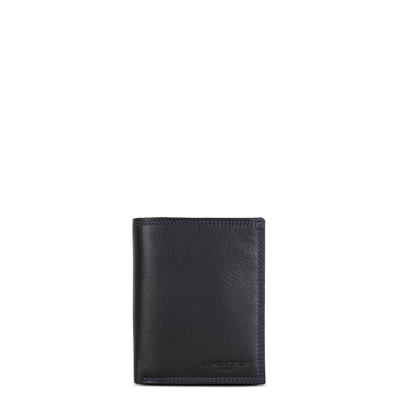 Lancaster Compagnon / Portefeuille Noir-Bleu Lucky Bag™