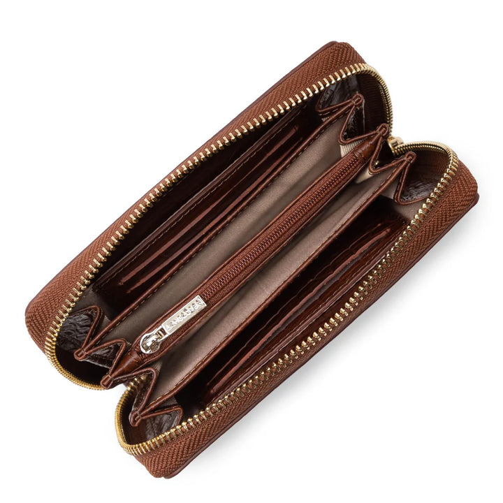 Piniginė Lancaster apie Egzotinį Krokodilą su užtrauktuku 124-12