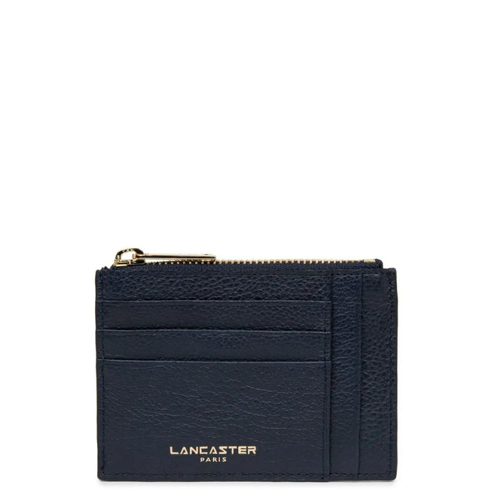 Lancaster Porte Cartes Bleu-Foncé Lucky Bag™