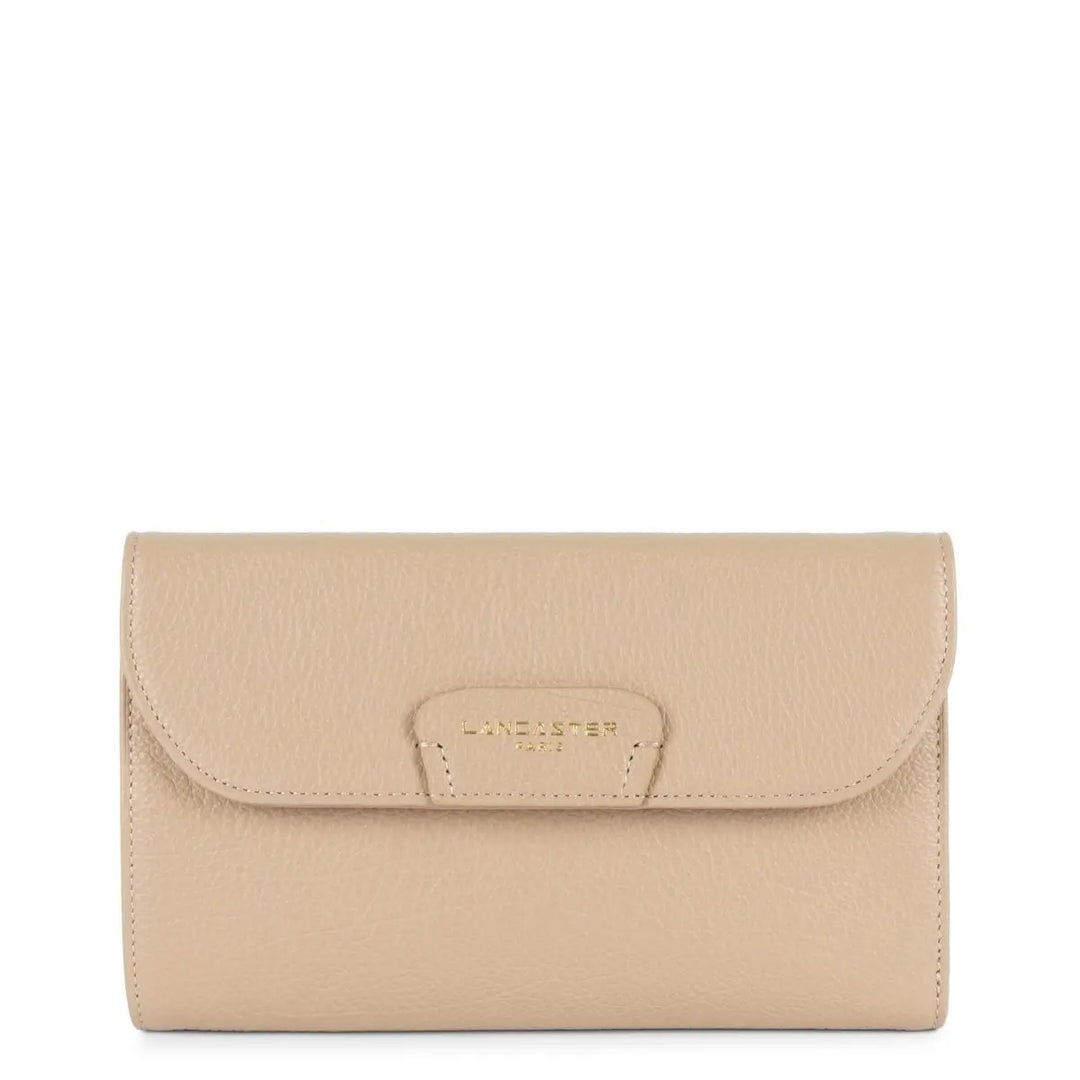 Lancaster Compagnon / Portefeuille Beige-Foncé Lucky Bag™
