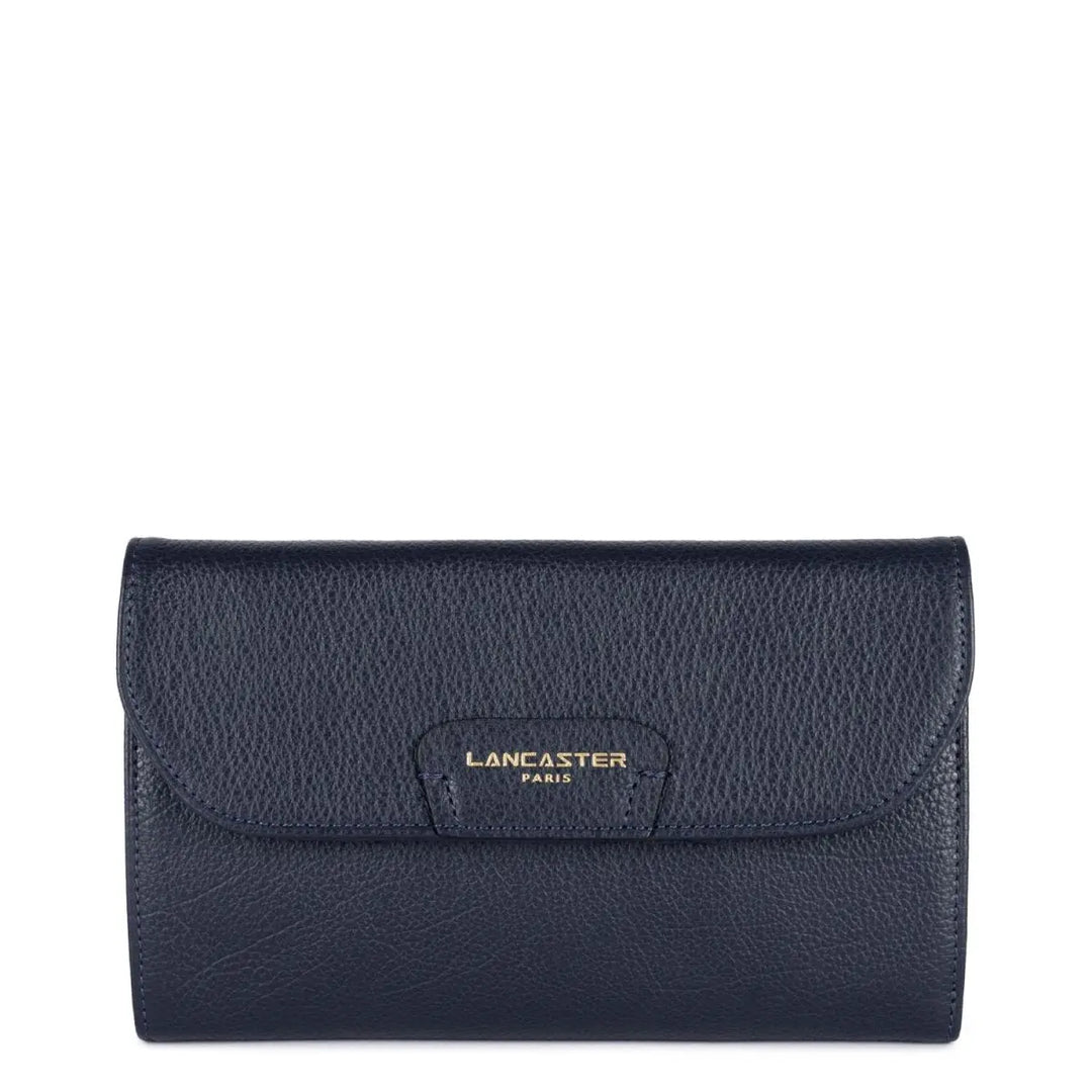 Lancaster Compagnon / Portefeuille Bleu-Foncé Lucky Bag™