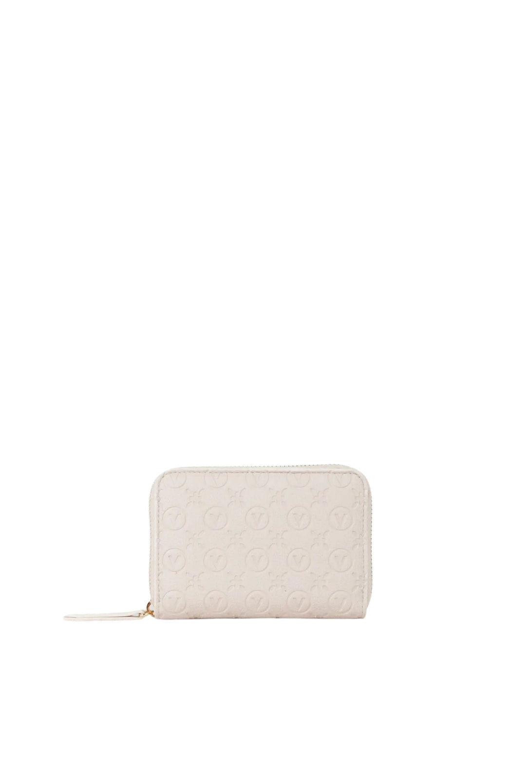 VALENTINO Portemonnee Nur Re Zip Around Wallet Ecru Crème VALENTINO Portemonnee Nur Re Zip Around Wallet Ecru Crème