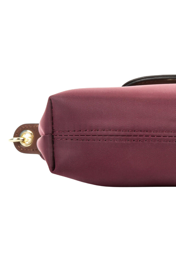 Ted Lapidus Petit Sac à main Jaimie Carmin / Cognac