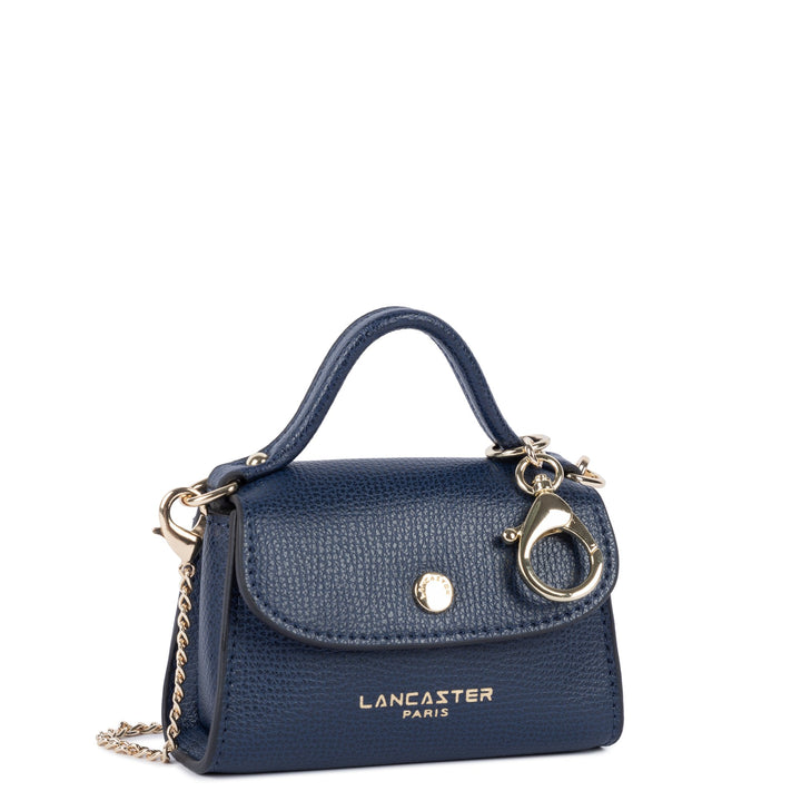 Lancaster Porte-monnaie A rabat avec pression Sierra PM 138-010 Bleu Foncé