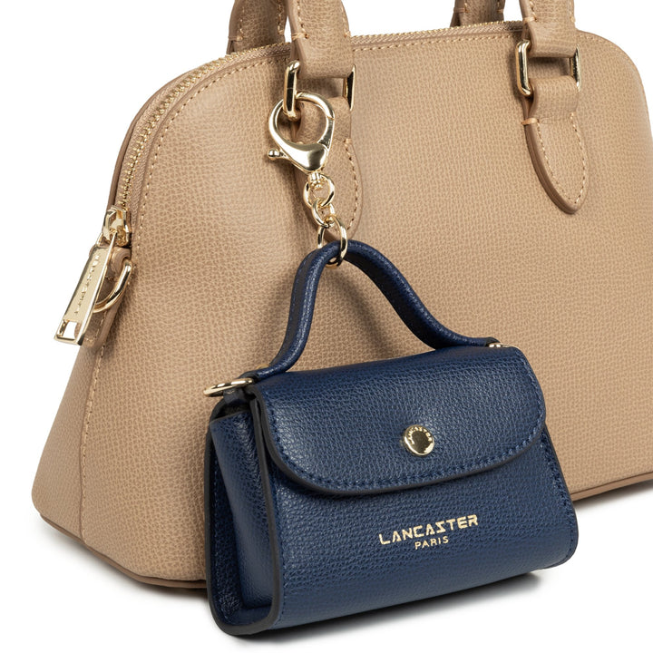 Portfel Lancaster z klapką i zatrzaskiem Sierra PM 138-010 Niebieski Ciemny