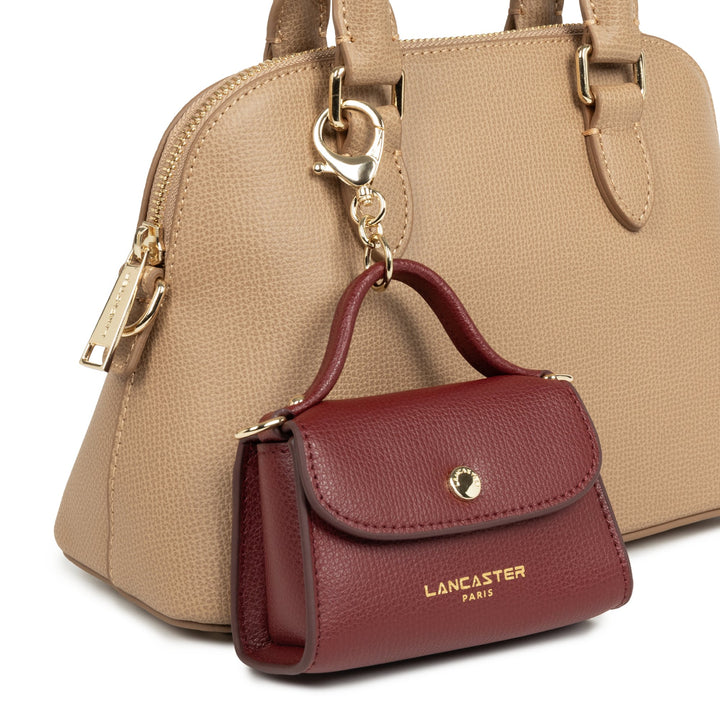 Lancaster Portmonetka z klapką na zatrzask Sierra PM 138-010 Bordeaux