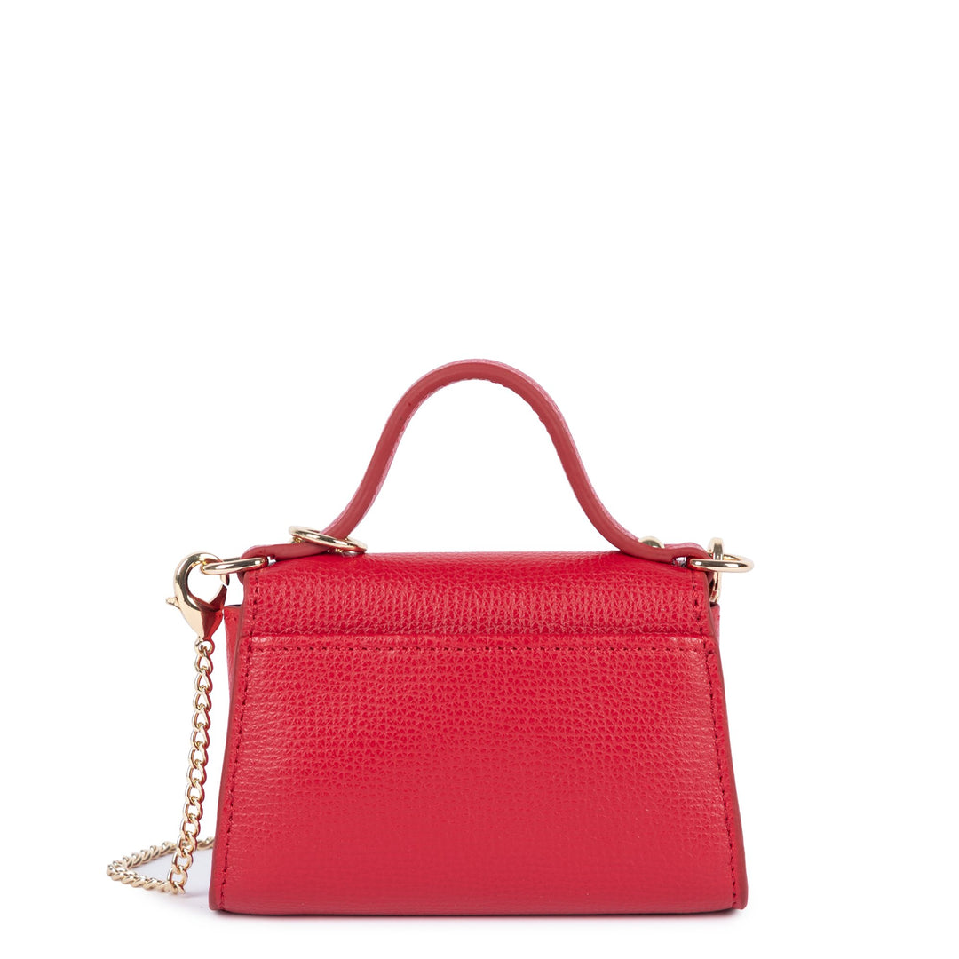 Lancaster Porte-monnaie A rabat avec pression Sierra PM 138-010 Rouge