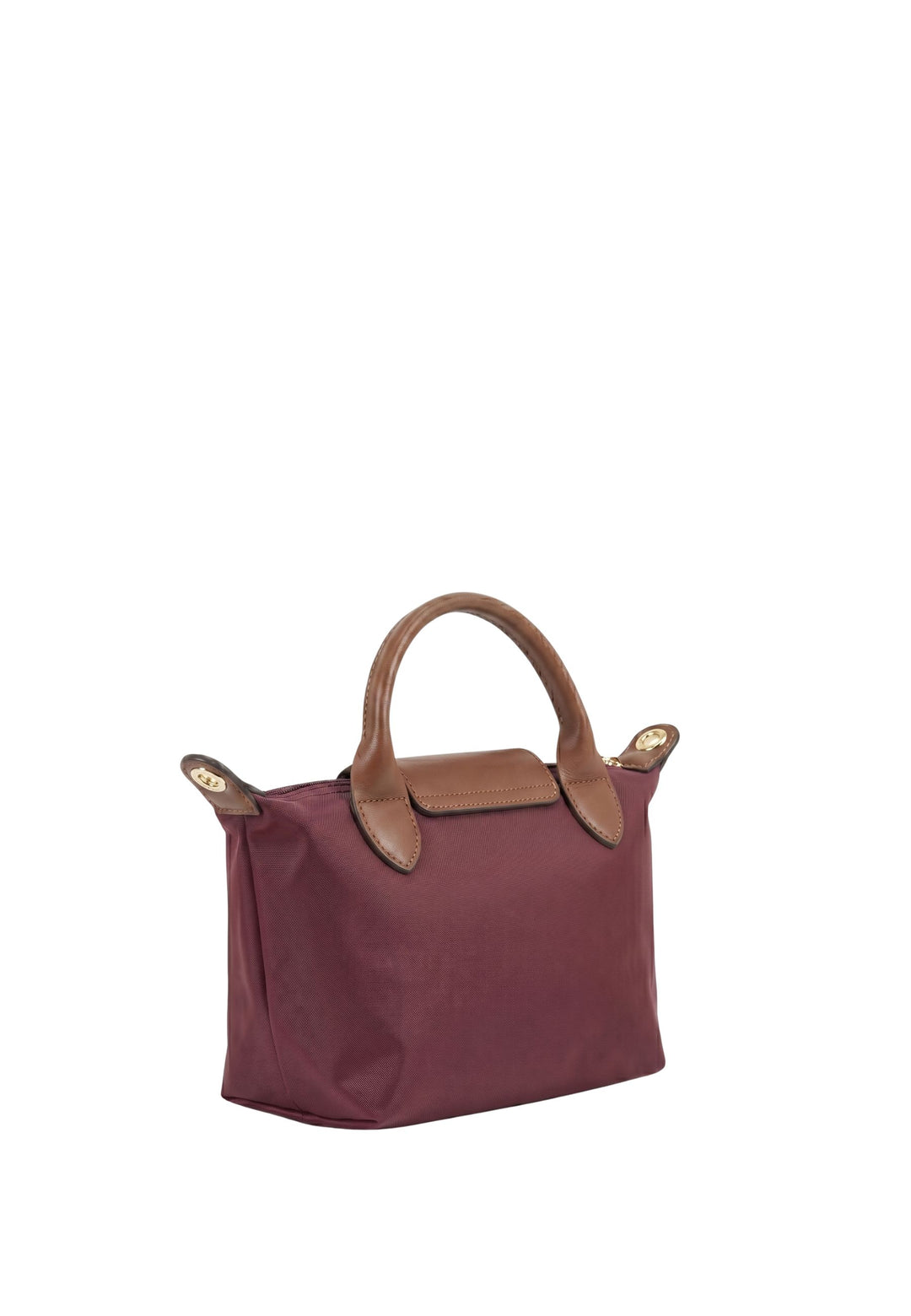 Ted Lapidus Petit Sac à main Jaimie Carmin / Cognac