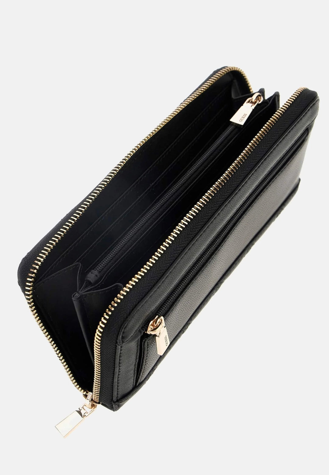 Guess Wallet Didi Large Zippered Black