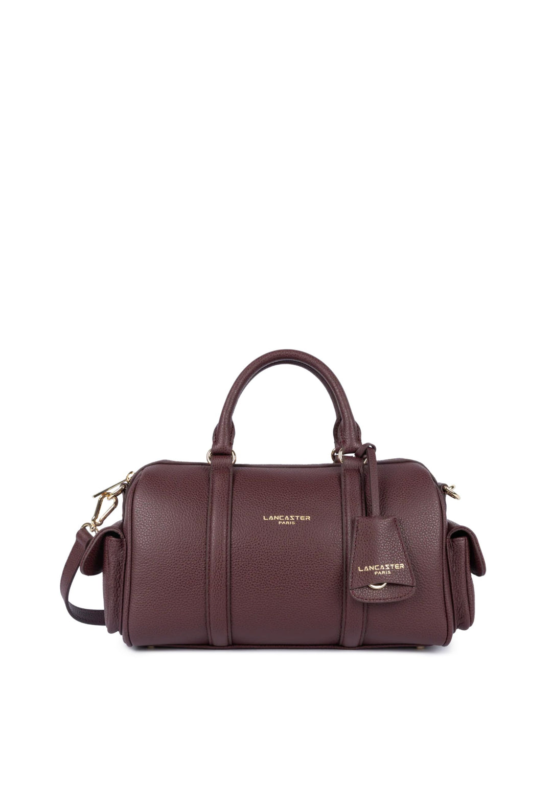 Lancaster Zipper Duffle Bag M Milano Ana 547-108 Bordeaux