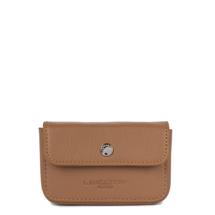Lancaster Kártyatartó Lapzárral Soft PM 176-001 Teve