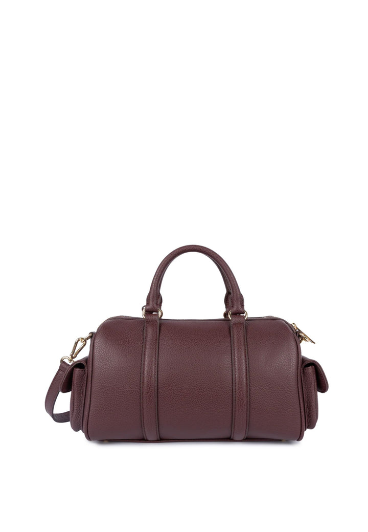 Lancaster Zipper Duffle Bag M Milano Ana 547-108 Bordeaux
