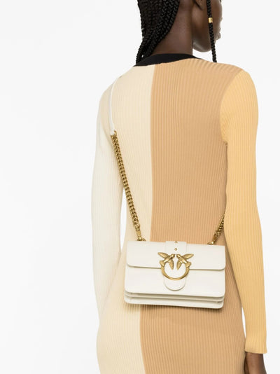 Pinko Sac Rabat Love One Light Mini Vitello Wr Blanc A2JCZ14E