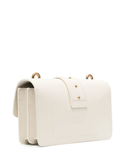 Pinko Sac Rabat Love One Light Mini Vitello Wr Blanc A2JCZ14E