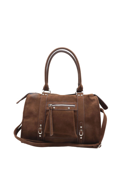 Flora and Co F7509 Shopping Bag Chocolate