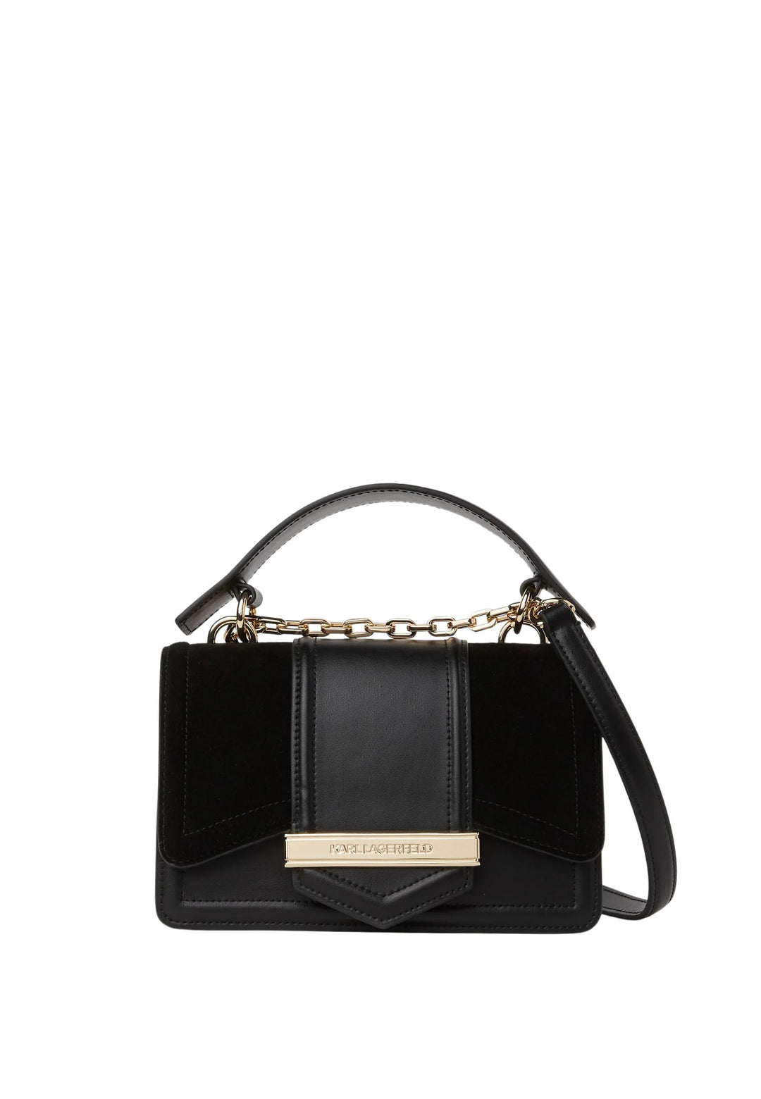 Karl Lagerfeld Skuldertaske A Vision Of The Future A4W30276 Sort