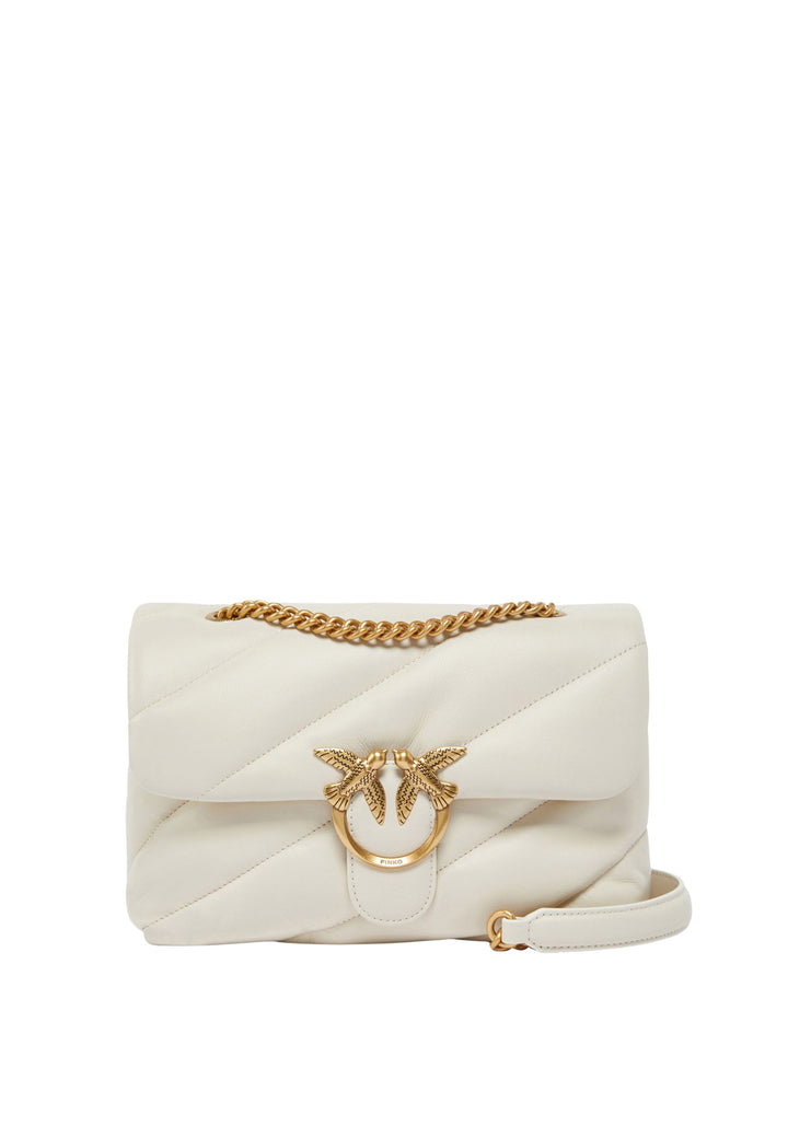 Pinko Sacs à main Love Puff Classic Cl Sheep Nap Blanc A0F2Z14Q