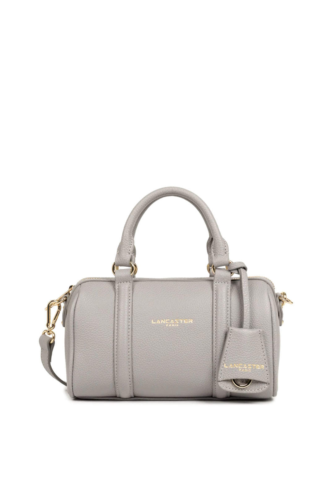Lancaster Zylindertasche mit Reißverschluss S Milano Ana 547-101 Grau