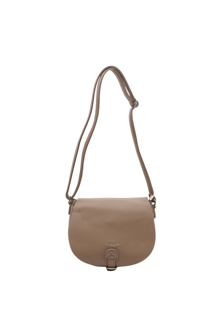 Mala tiracolo com aba F7533 Flora & Co Taupe