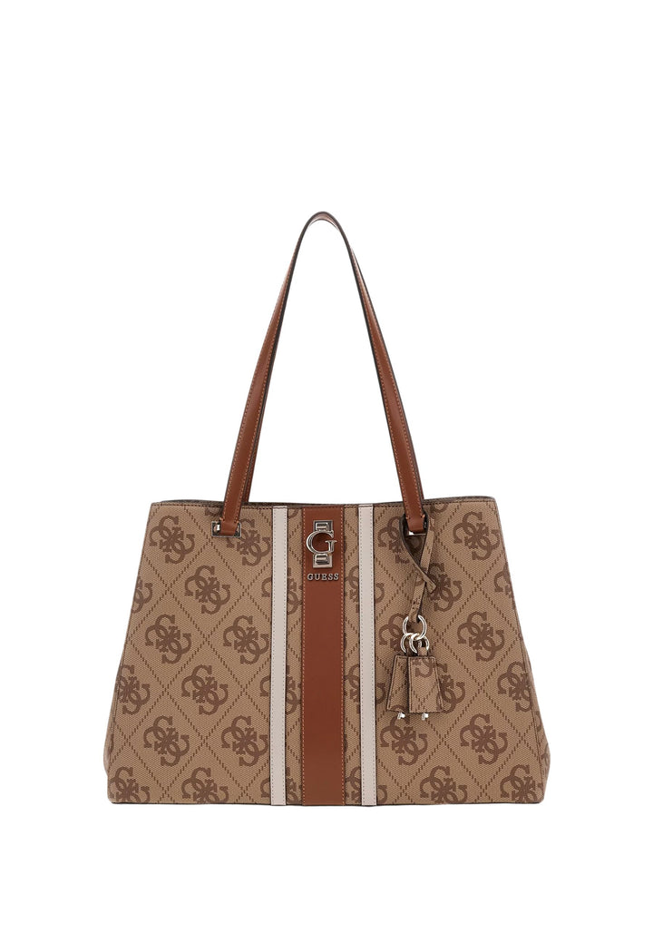 Guess Cabas / Shopping Håndtaske Latte Logo SO783823