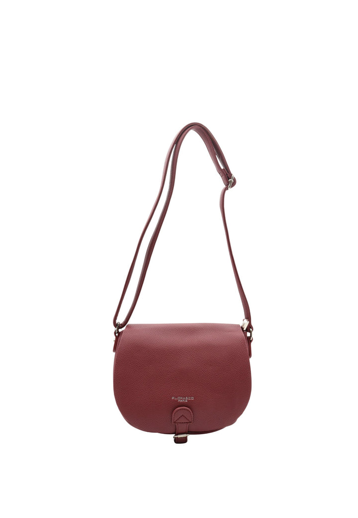 Mala tiracolo com aba F7533 Flora & Co Bordeaux
