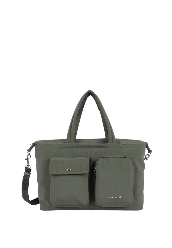 Lancaster Käsilaukku Bowling Vetoketjullinen Basic Pocket 510-93 Tummanvihreä