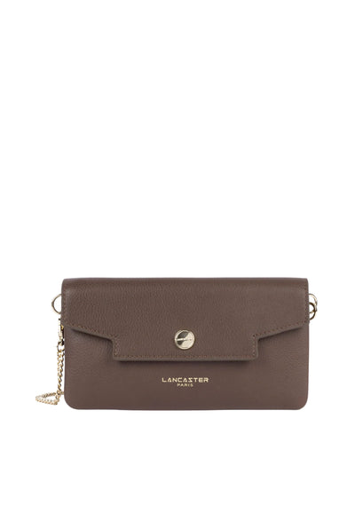Pochette A rabat avec pression S Mademoiselle Grace 172-32 Marron