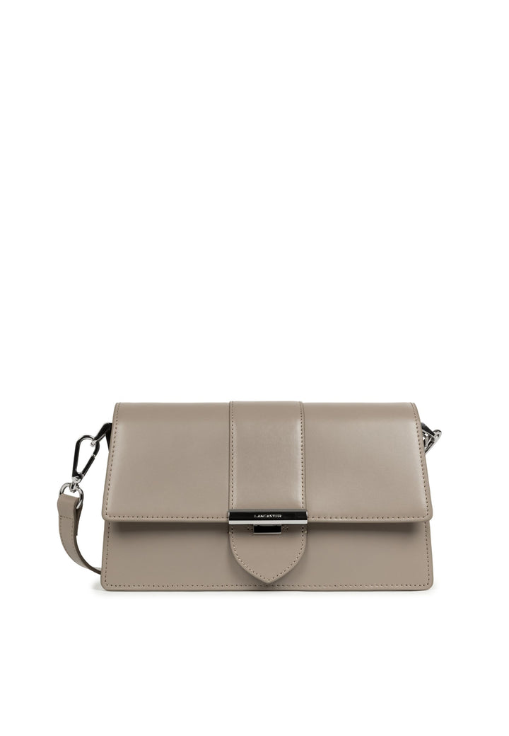 Lancaster Olkalaukku läpällä ja lukolla Paris Ily 531-017 Tumma Galet