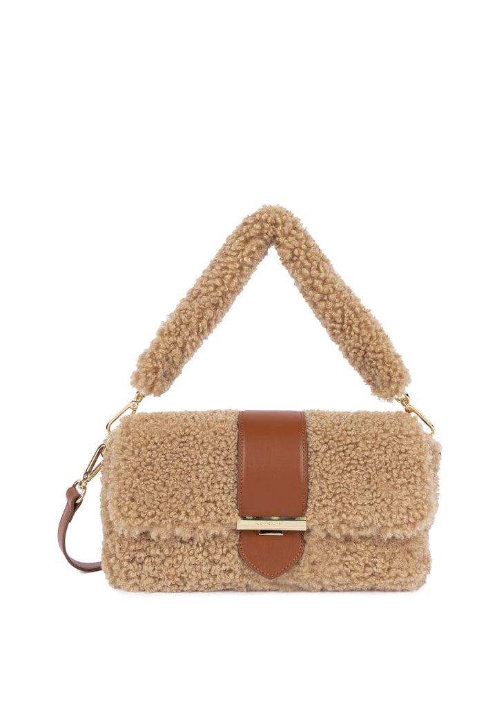 Lancaster Sac trotteur A rabat Moumoute 518-023 Cognac