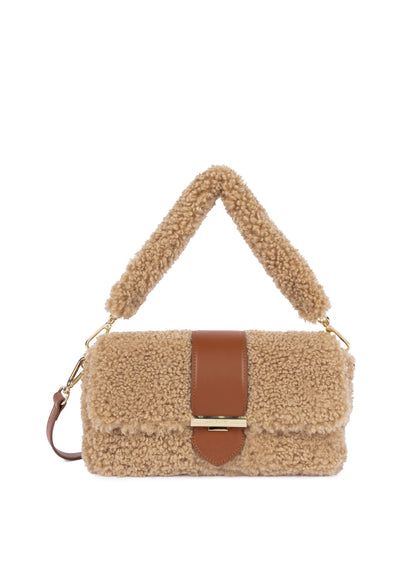 Lancaster Sac trotteur A rabat Moumoute 518-023 Cognac