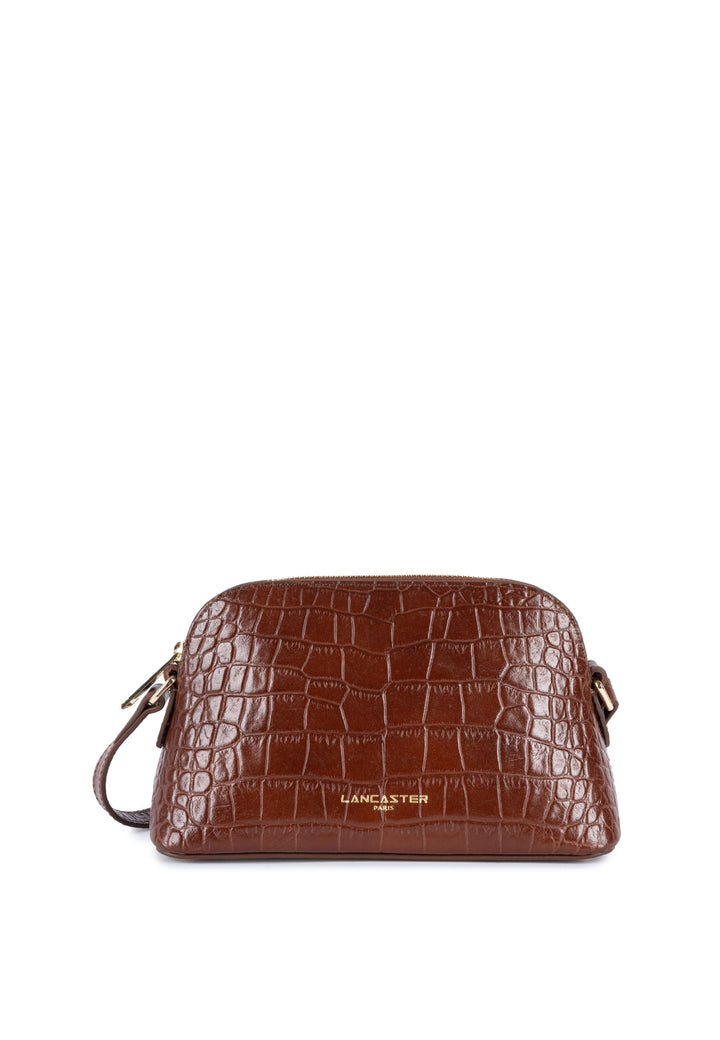 Lancaster Puolikuu Exo 524-113 Vetoketjullinen Laukku Kastanja