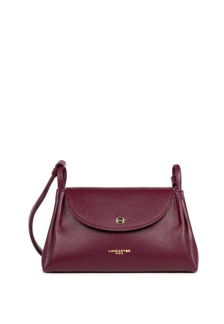 Lancaster Bolso bandolera con solapa imantada L Accordéon Doble 470-89 Burdeos - En - Champagne