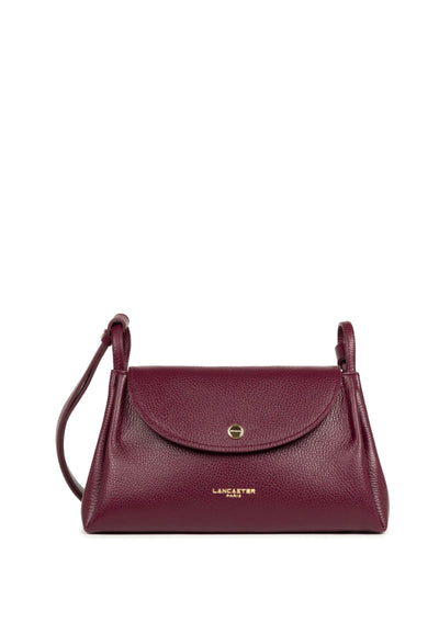 Lancaster Sac trotteur A rabat aimanté L Accordéon Double 470-89 Bordeaux - In - Champagne