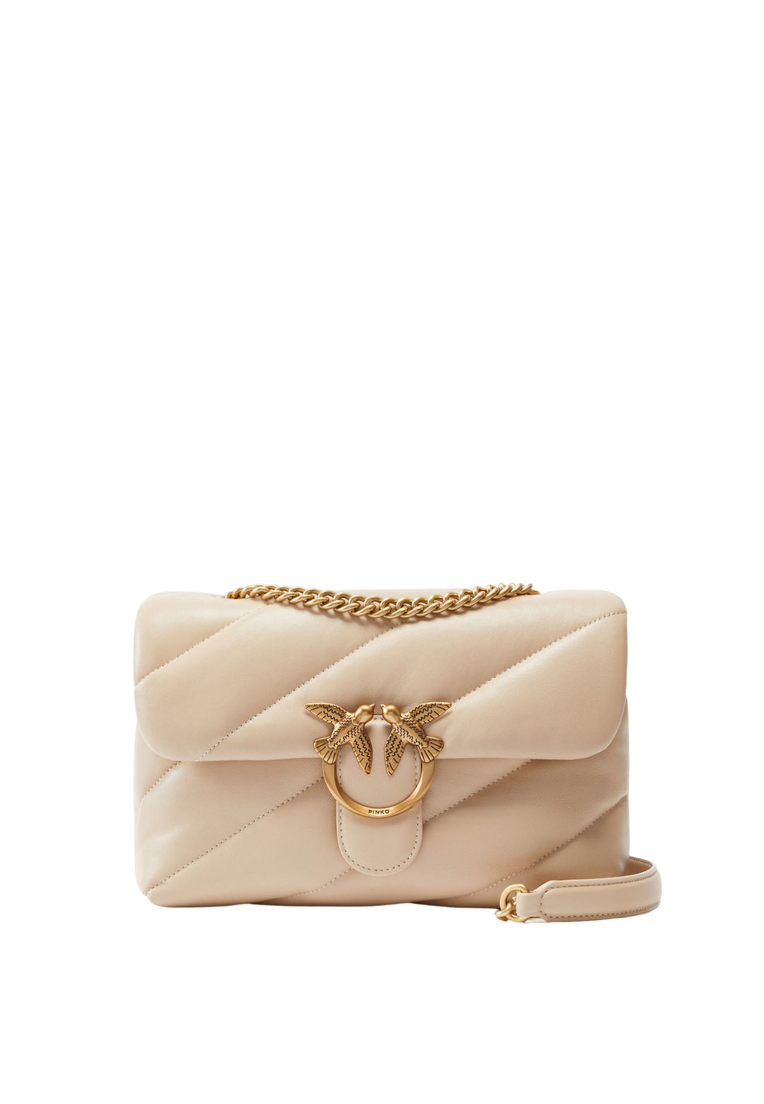 Pinko Käsilaukut Love Puff Classic Cl Sheep Nap Beige A0F2C50Q