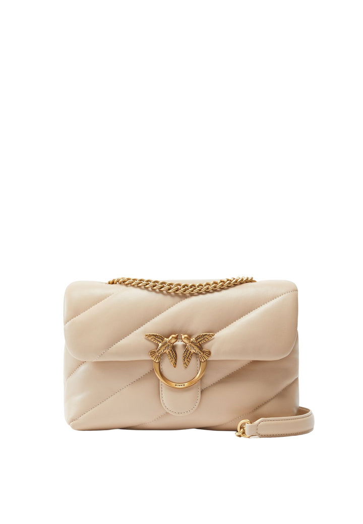 Pinko Käsilaukut Love Puff Classic Cl Sheep Nap Beige A0F2C50Q