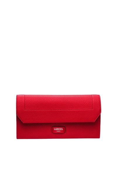 Compagnon / Portefeuille à Rabat Lancel Ninon A09986JQTU Rouge