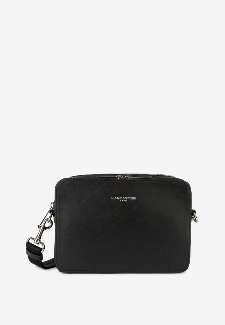 Sacoche Lancaster Cuir Homme 312-23 Paris Homme Noir