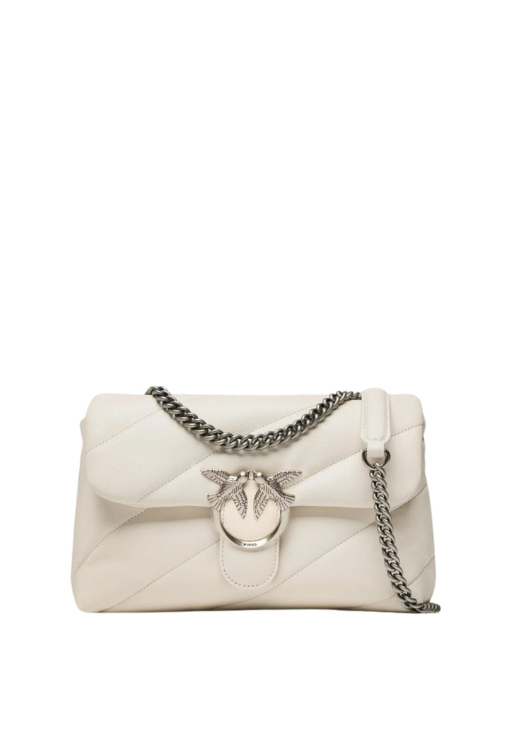 Pinko Borse a mano Love Puff Classic Cl Sheep Nap Bianco A0F2Z14O