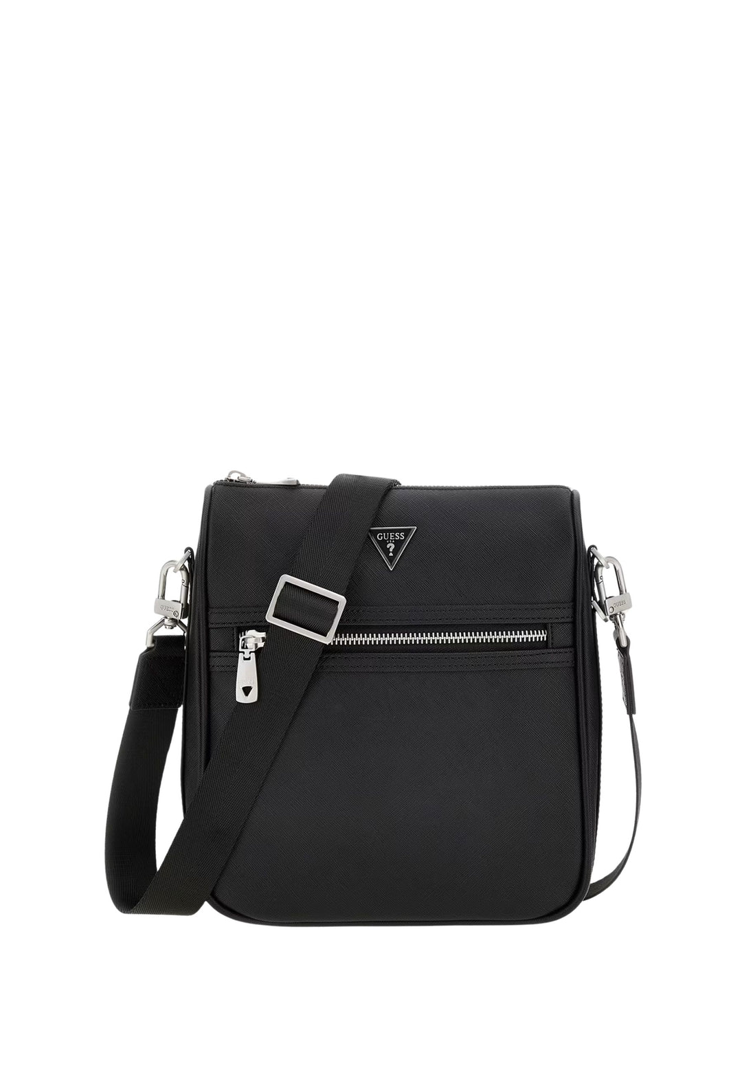 guess mini crossbody backpack Guess Messenger Bag Milano Compact Backp Black
