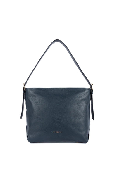 Lancaster Sac seau Zippé Dune 529-92 Bleu Foncé