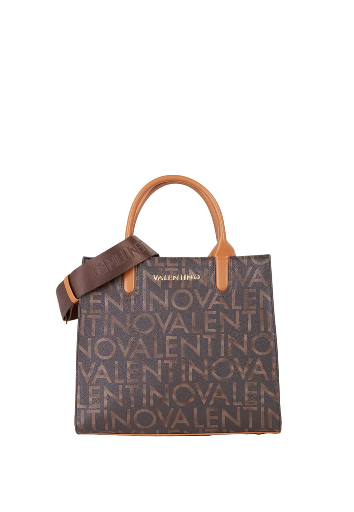 Valentino Shopper Tas Regina Re VBS9IS04 Moro/Natuurlijk