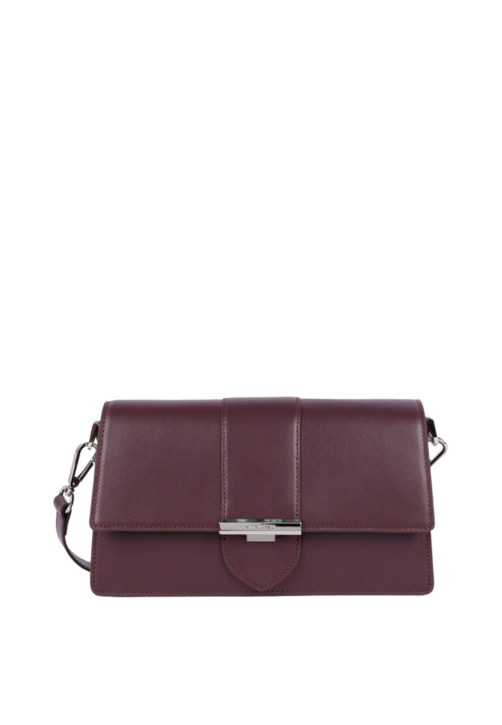 Lancaster Borsa a tracolla con patta e chiusura Paris Ily 531-017 Bordeaux