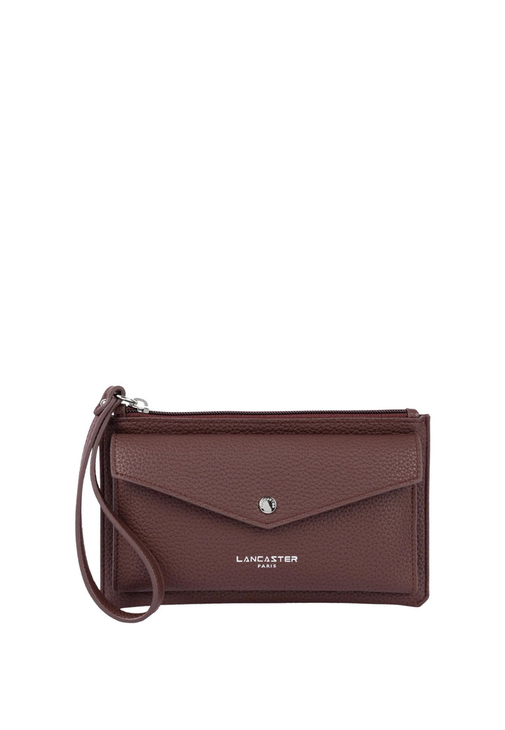 Lancaster Maya Double Zipped Pouch KBA 117-011 Bordeaux