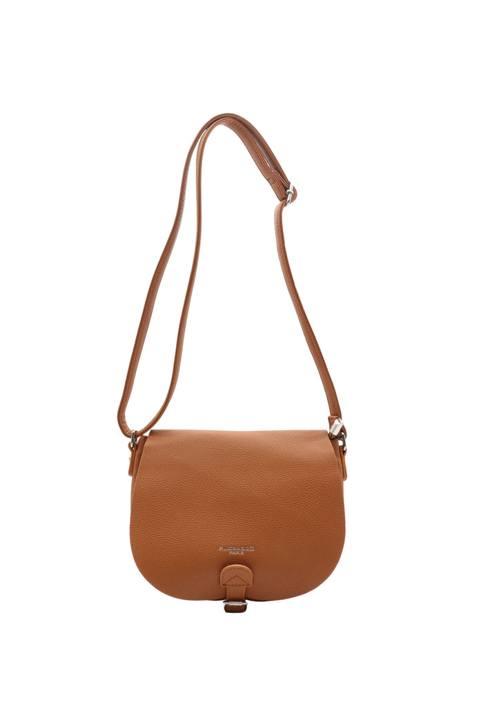 Axelremsväska med lock F7535 Flora & Co Camel